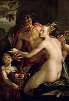 Bacchus, Ceres and Amor, 1600, aachen