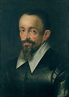 Portrait of a man, possibly Johannes Kepler, 1612, aachen