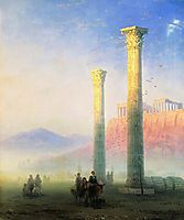 The Acropolis of Athens, 1883, aivazovsky