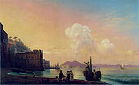 Bay of Naples, 1845, aivazovsky