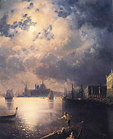 Byron in Venice, aivazovsky