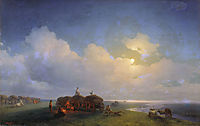 Chumaks leisure, 1885, aivazovsky
