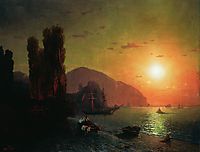Crimean view. Ayu-Dag, 1865, aivazovsky