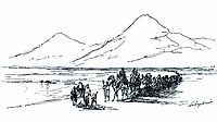 Dejection of Noah from mountain Ararat, 1897, aivazovsky