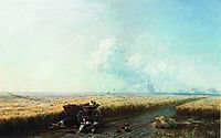 During the harvest in Ukraine, 1883, aivazovsky