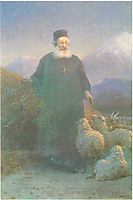 Katolikos Hrimyan near Emiadzin, 1895, aivazovsky