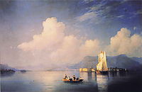 Lake Maggiore in the Evening, 1858, aivazovsky