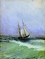 Marina, 1892, aivazovsky
