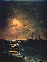 Moonlit Night, aivazovsky