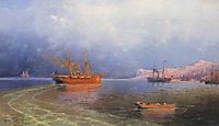 Near coast of Yalta, 1894, aivazovsky