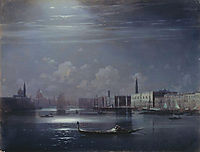 Night landscape. Venice, aivazovsky