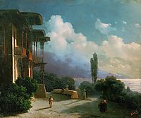 Night near Yalta, 1866, aivazovsky