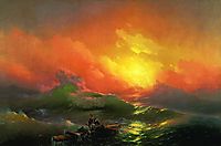 The Ninth Wave, 1850, aivazovsky