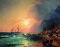 On the Island of Crete, 1867, aivazovsky