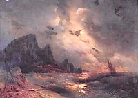 Sea, 1864, aivazovsky