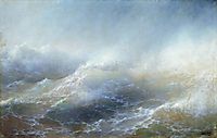 Sea view , 1895, aivazovsky