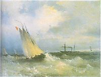Seascape, 1874, aivazovsky