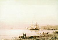 Seashore, 1861, aivazovsky