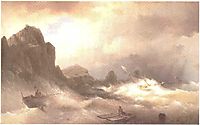The Shipwreck, 1843, aivazovsky