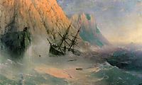 The Shipwreck, 1875, aivazovsky