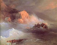 The Shipwreck, 1876, aivazovsky