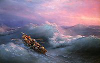 The Shipwreck, 1884, aivazovsky