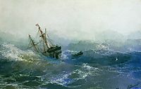 The Shipwreck, 1894, aivazovsky