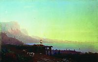 Southern night. Crimea, 1848, aivazovsky
