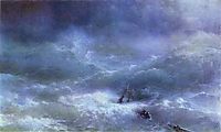 Storm, 1889, aivazovsky