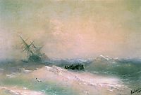 Storm at Sea, 1893, aivazovsky