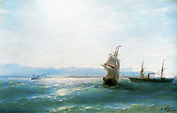 Sunny day, 1884, aivazovsky