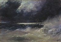 The Tempest , 1899, aivazovsky