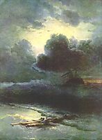 Thunderstorm, 1892, aivazovsky