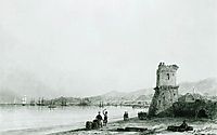 The tower of Genoa, 1845, aivazovsky