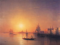 Venice, 1874, aivazovsky