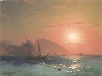 View Of The Ayu Dag, Crimea, 1868, aivazovsky