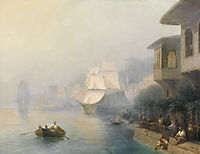 View of the Bosporus, 1878, aivazovsky
