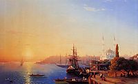 View of Constantinople and the Bosporus, aivazovsky