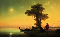 View on lagoon of Venice, 1841, aivazovsky