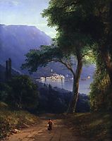 View from Livadia, 1861, aivazovsky