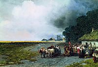 Wedding in Ukraine, 1892, aivazovsky