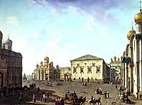 The Annunciation Cathedral and Faceted palace, c.1805, alekseyev
