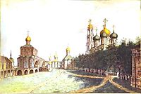 The Monastery of Trinity and St. Sergius, 1800, alekseyev