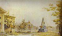 Town Square in Kherson, 1796, alekseyev