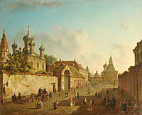 View of Lubyanka, c.1800, alekseyev