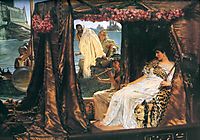 Antony and Cleopatra, 1883, almatadema