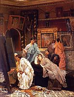 A Collection of Pictures at the Time of Augustus, 1867, almatadema