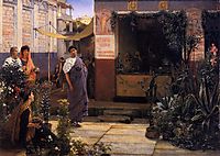 The Flower Market, 1868, almatadema