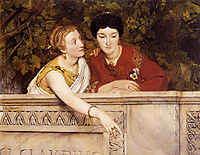Gallo Roman Women, 1865, almatadema