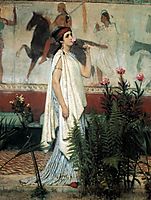 A greek woman, 1869, almatadema